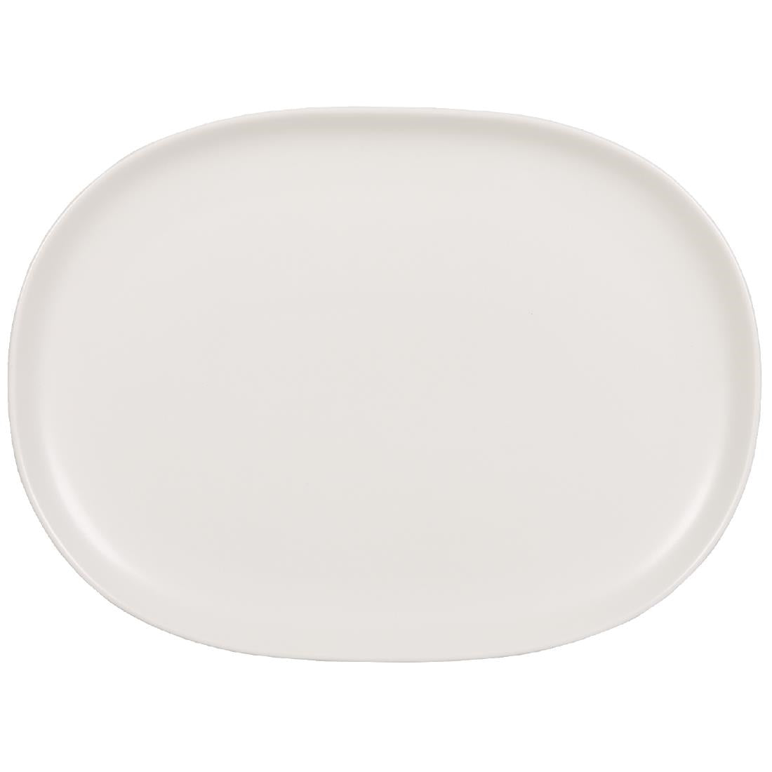 Churchill Alchemy Moonstone Oval Plates 355mm (6 Pack)