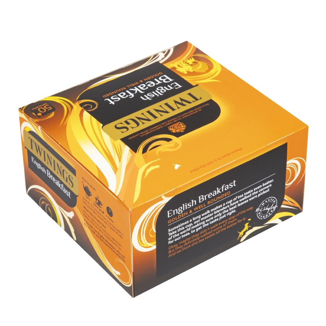 Twinings Traditional English Breakfast Envelopes (6x 50 Pack)