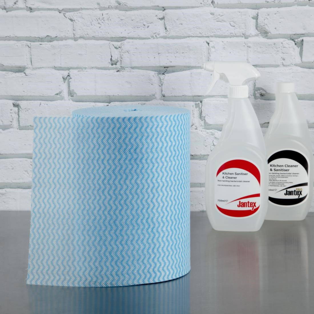 Robert Scott All-Purpose Antibacterial Cleaning Cloths Blue (200 Pack)