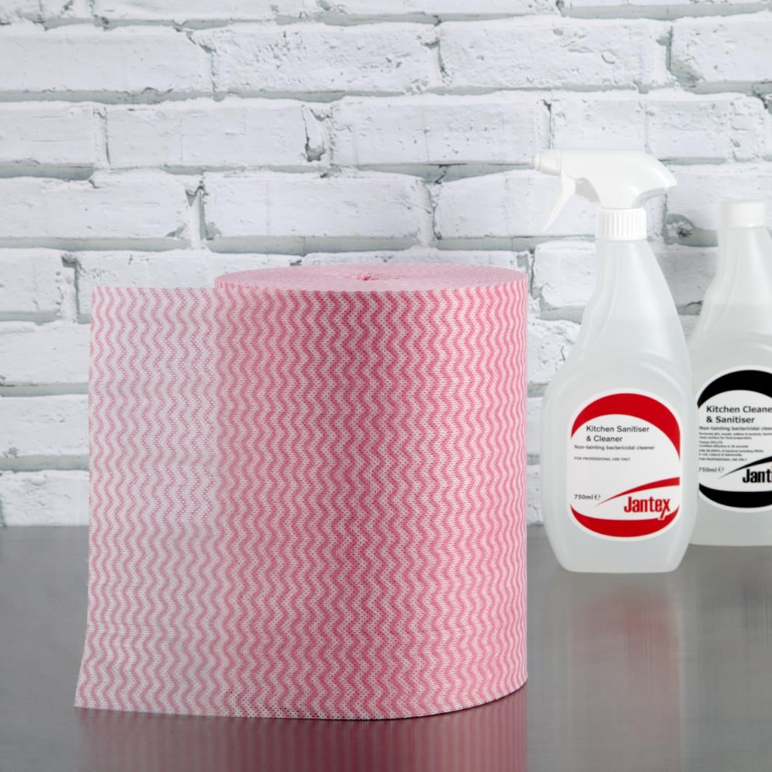 Robert Scott All-Purpose Antibacterial Cleaning Cloths Red (200 Pack)