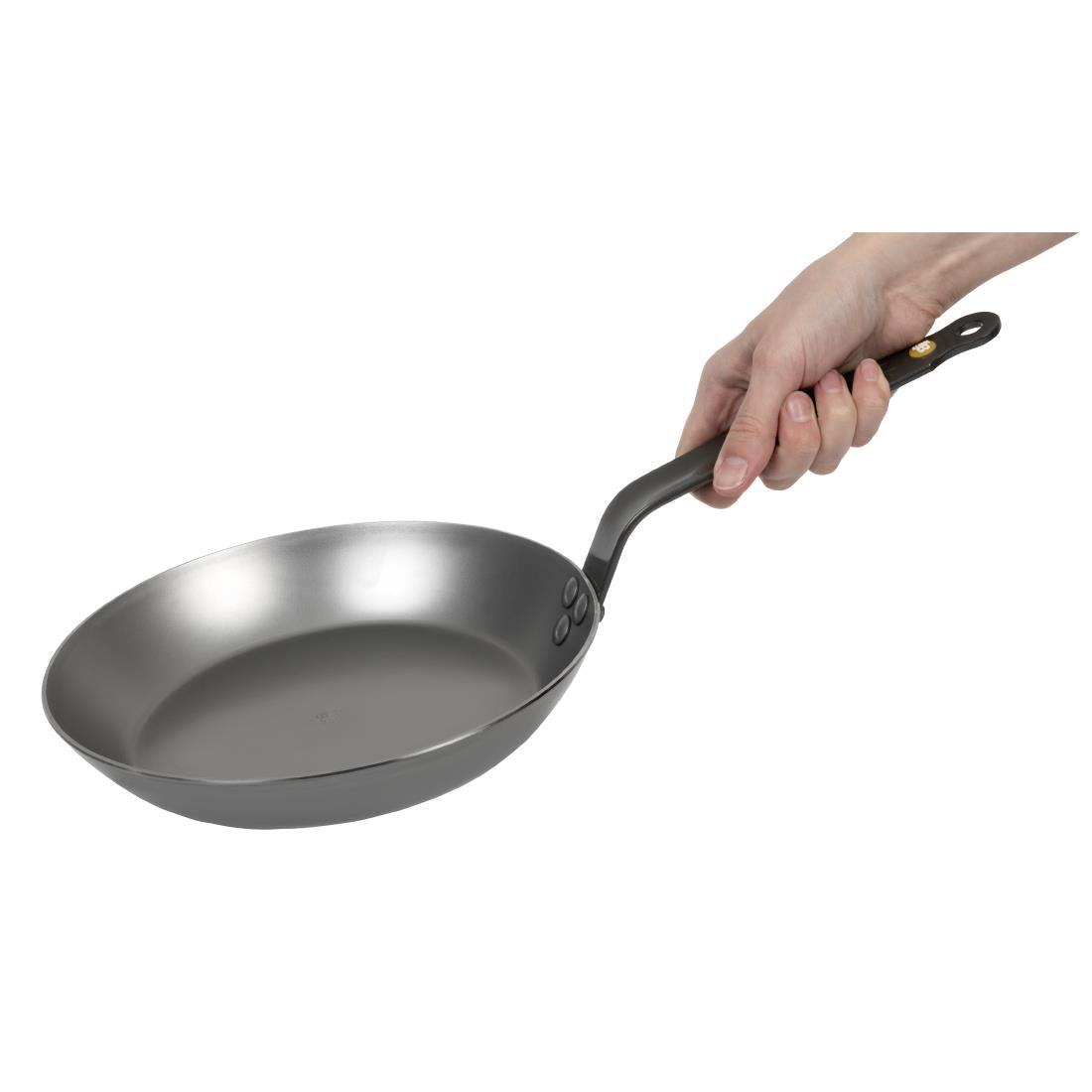 De Buyer Mineral B Black Iron Non-Stick Frying Pan 24cm