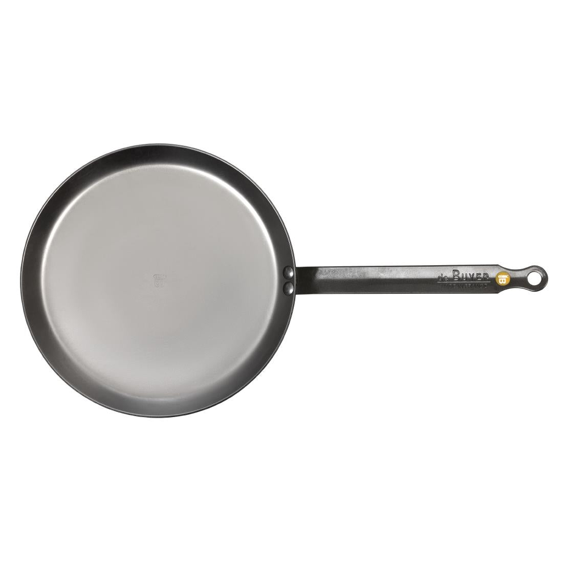 De Buyer Mineral B Black Iron Crepe Pan 24cm