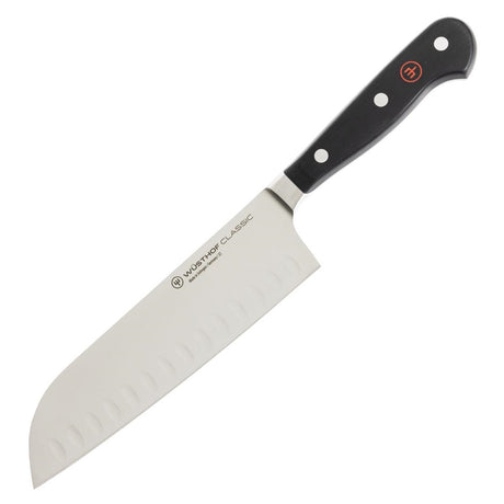 Wüsthof Classic Santoku Knife Black 18cm