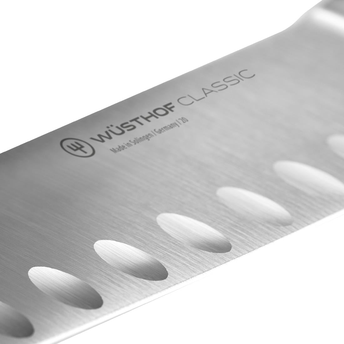 Wüsthof Classic Santoku Knife Black 18cm