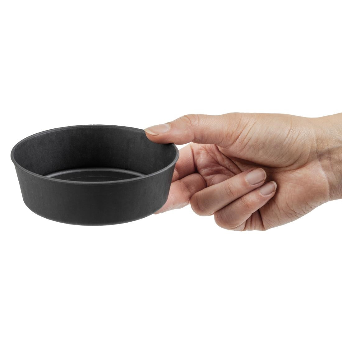 Matfer Bourgeat Exoglass Mini Pie Moulds Plain 100mm (12 Pack)