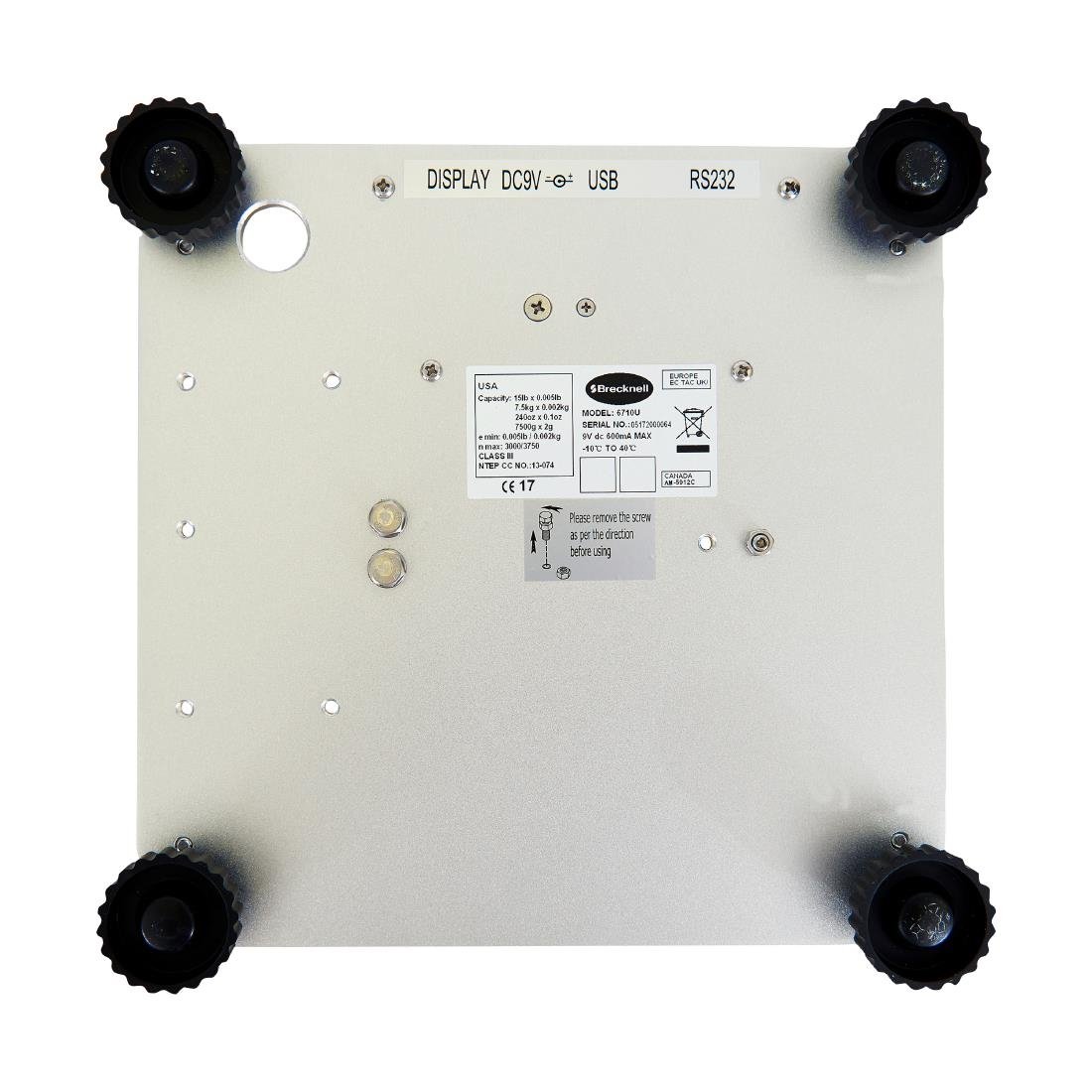 Brecknell 6700U Series POS Scale 6kg