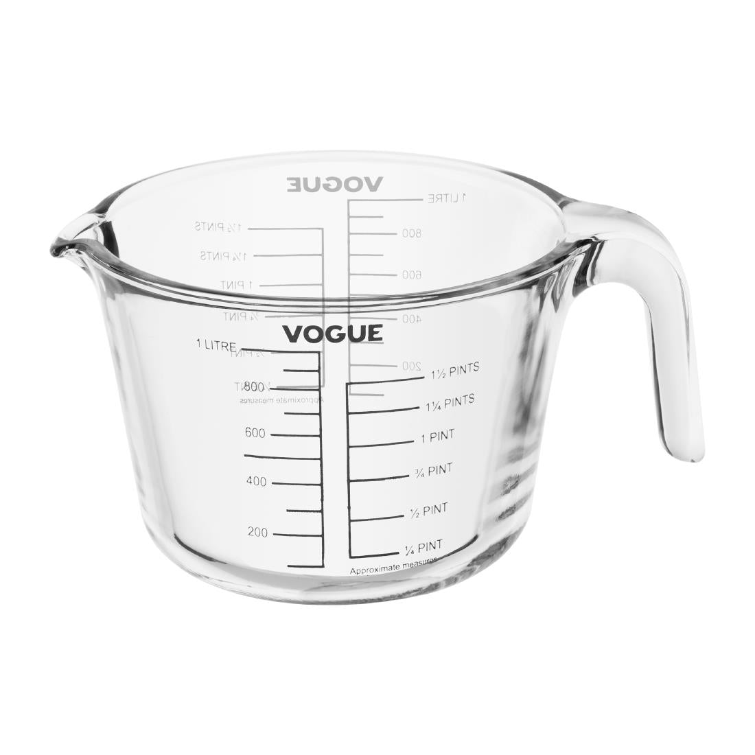 Vogue Glass Measuring Jug 1000ml