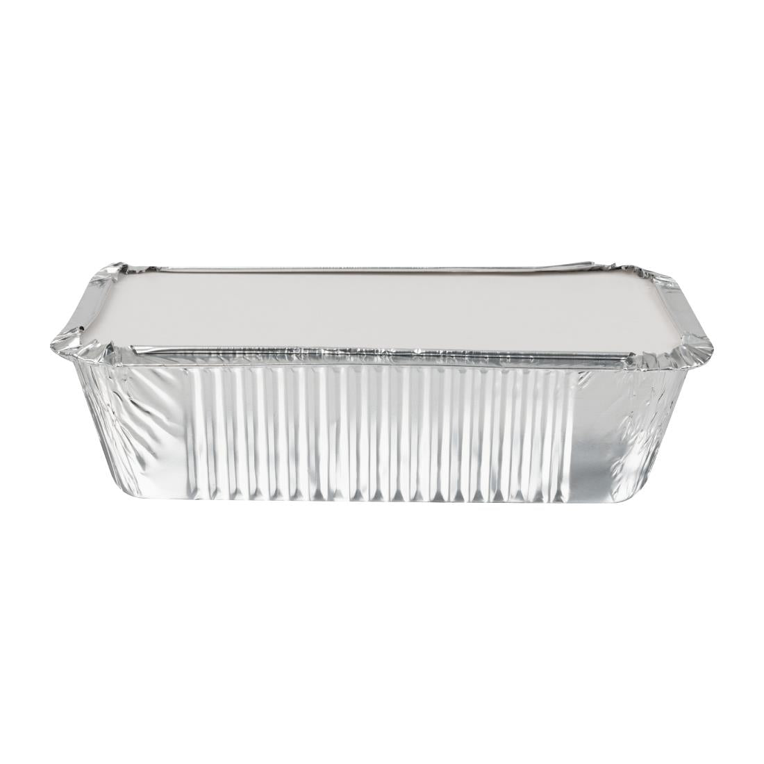 Nisbets Essentials Foil Containers and Lids 660ml (50 Pack)