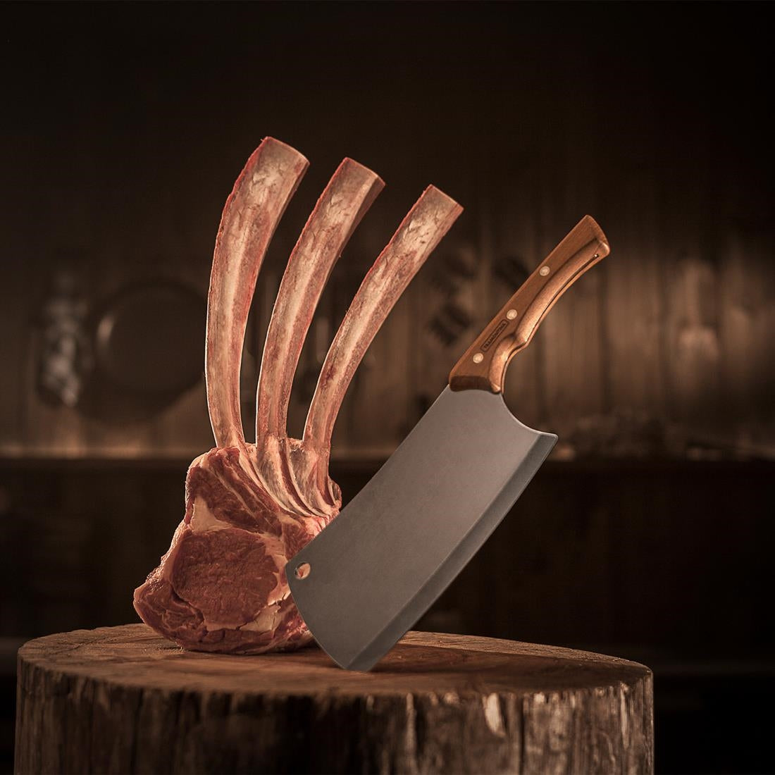 Tramontina Cleaver Stainless Steel 17cm