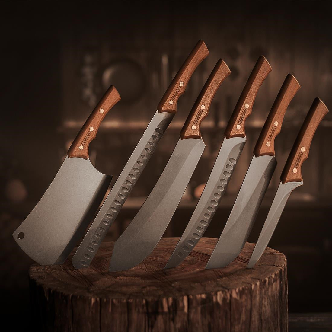 Tramontina Cleaver Stainless Steel 17cm