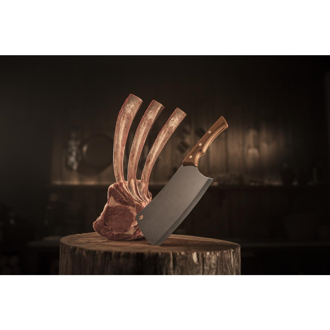 Tramontina Cleaver Stainless Steel 17cm