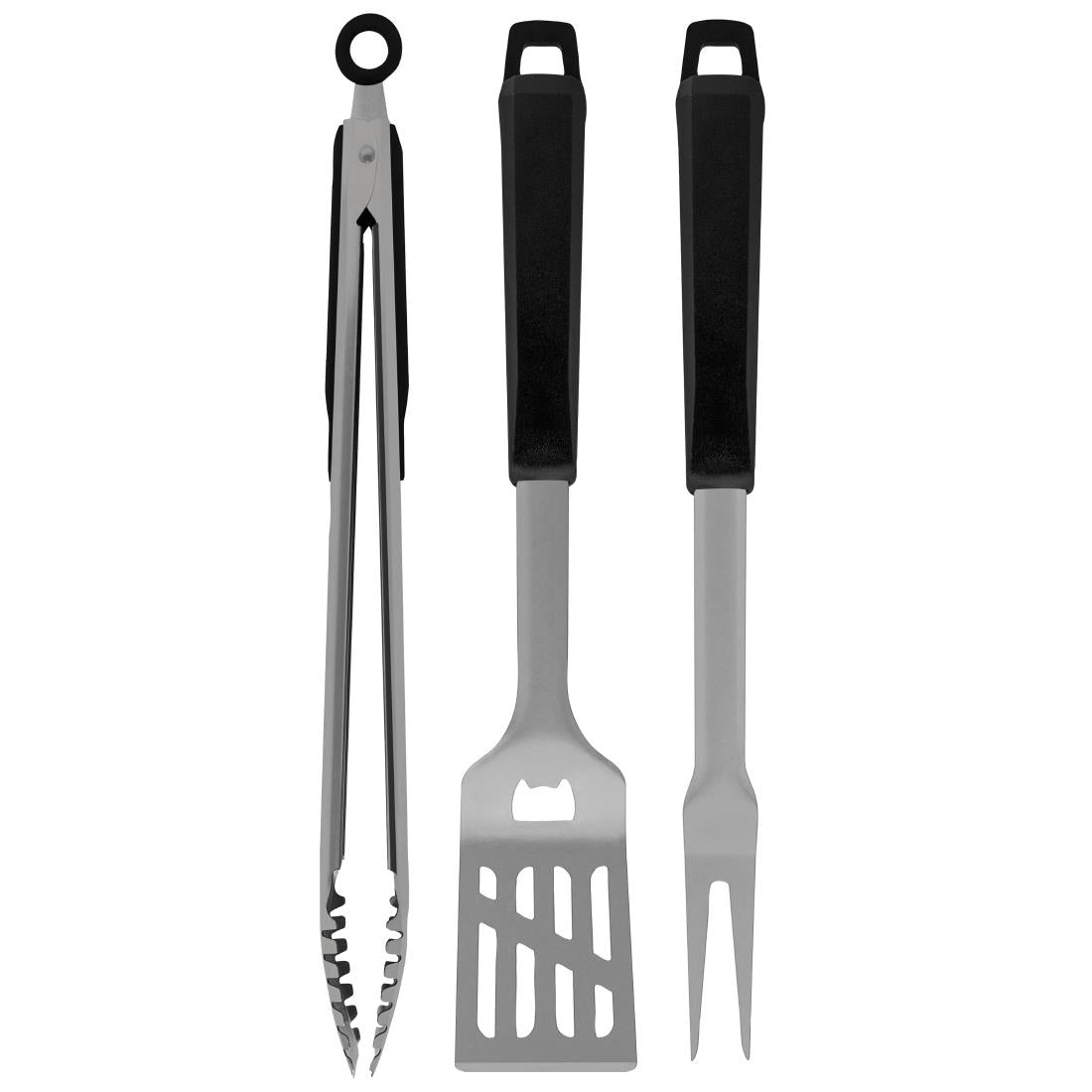 Tramontina Barbecue Tools Set Black (3 pack)