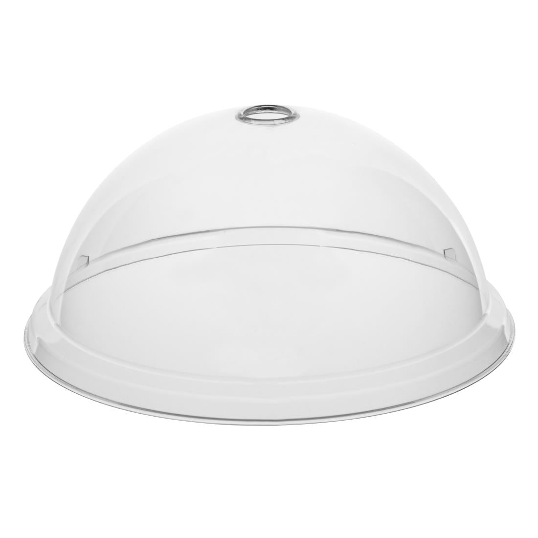 Olympia Kristallon Polycarbonate Domed Plate Cover Round 260mm