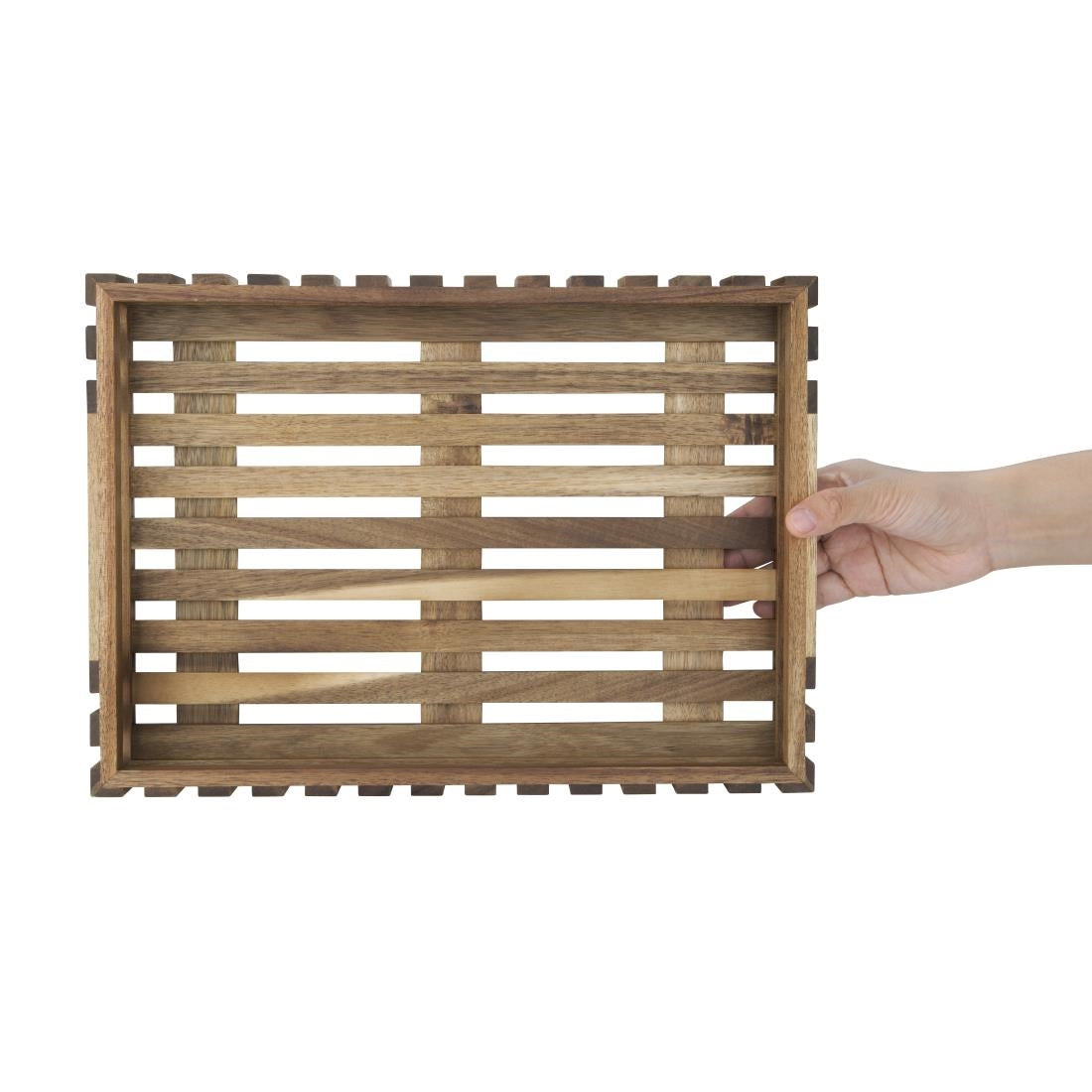 Olympia Acacia Small Storage Box 356x255mm