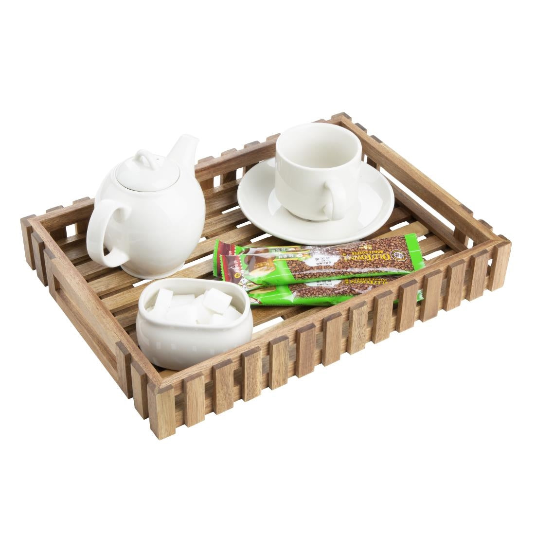 Olympia Acacia Small Storage Box 356x255mm