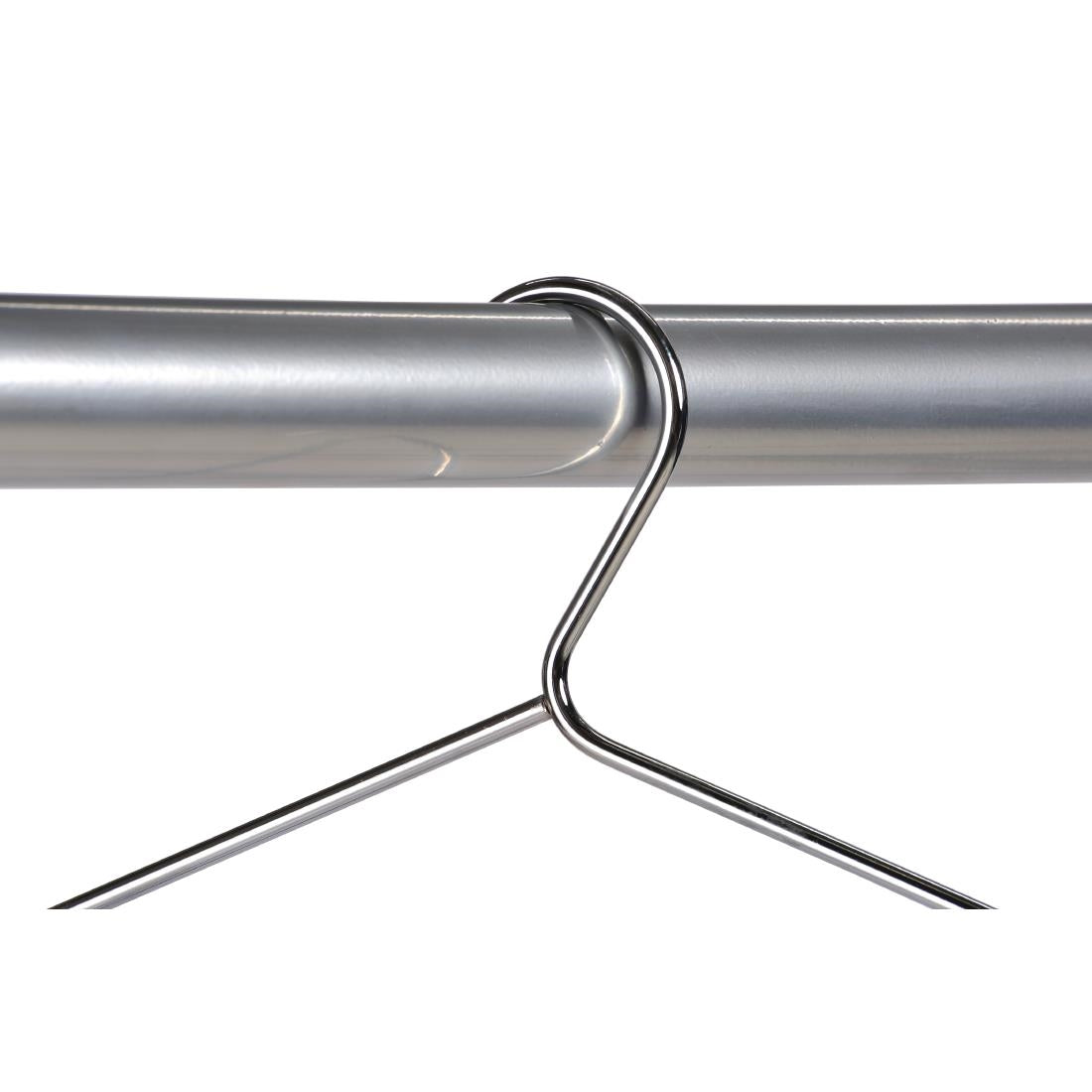 Chrome Plated Steel Hangers (50 Pack)