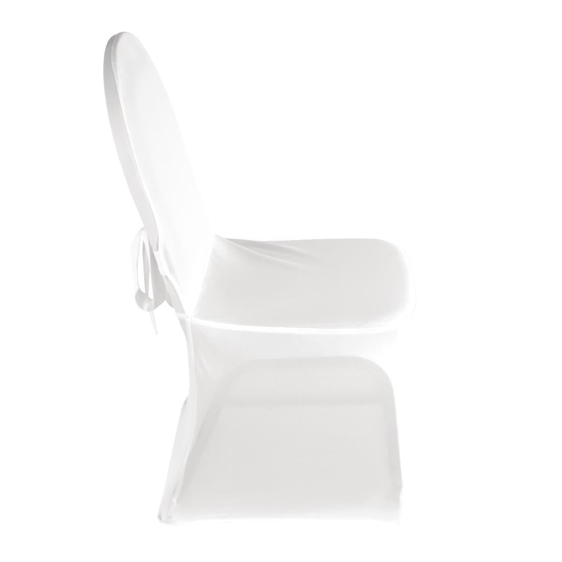 Bolero Banquet Chair Cover White
