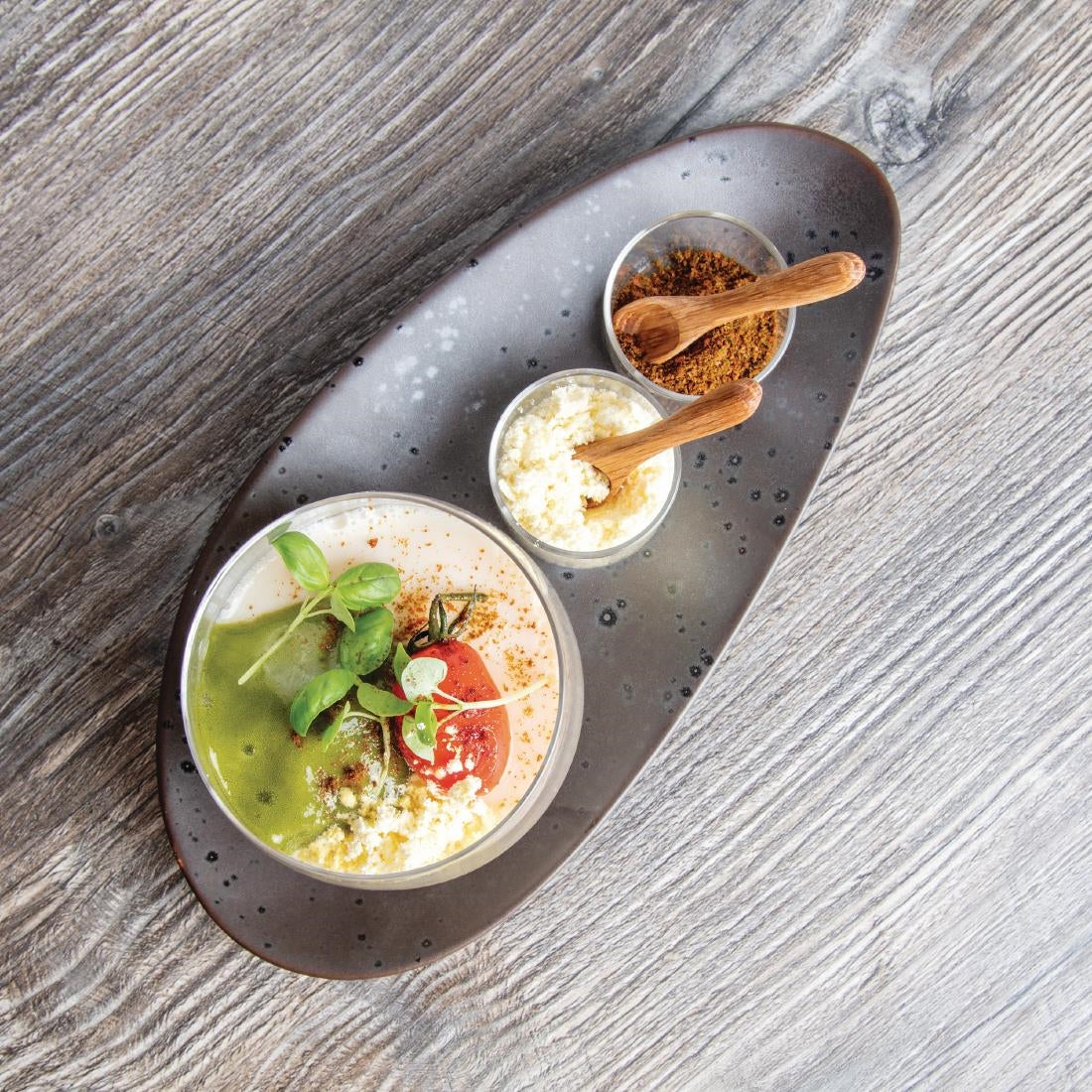 Olympia Fusion Oval Plates 250mm (6 Pack)