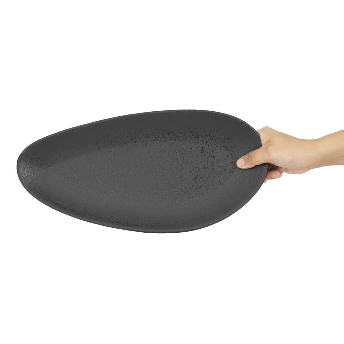 Olympia Fusion Oval Plates 357mm (4 Pack)