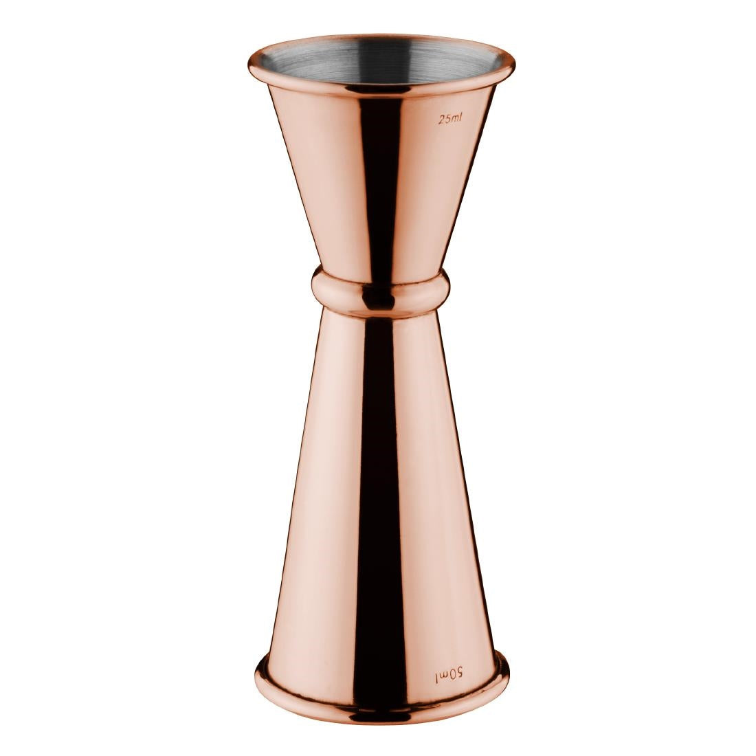Olympia Banded Jigger Copper 25ml/50ml