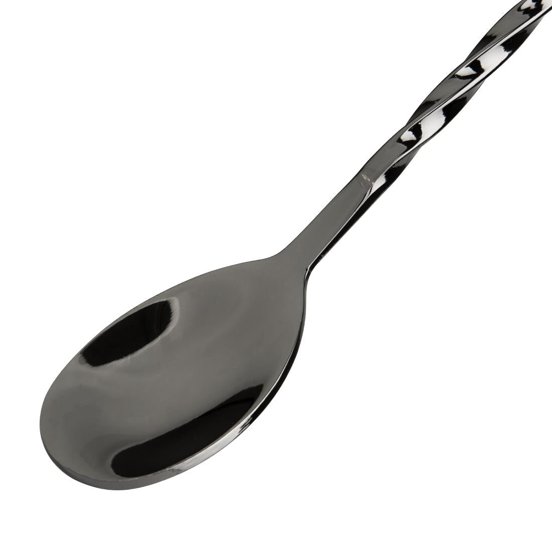 Olympia Cocktail Mixing Spoon Gunmetal