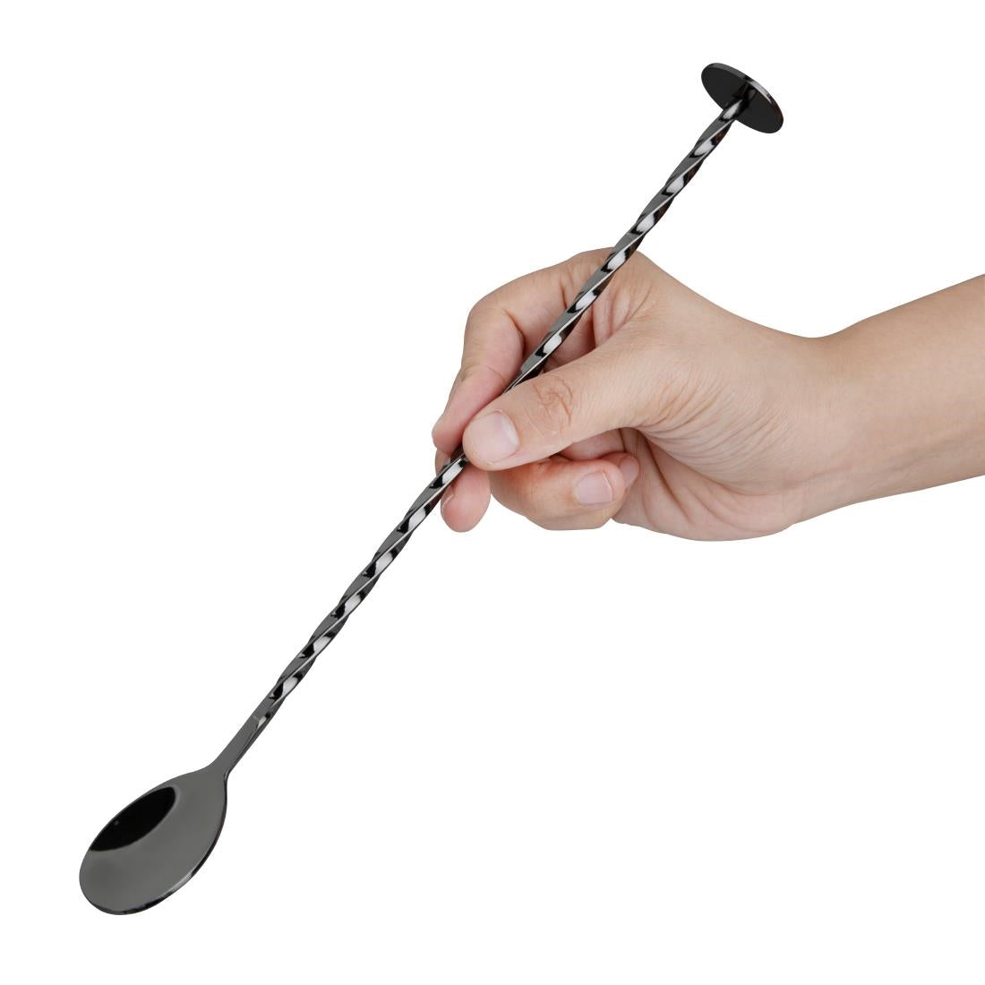 Olympia Cocktail Mixing Spoon Gunmetal