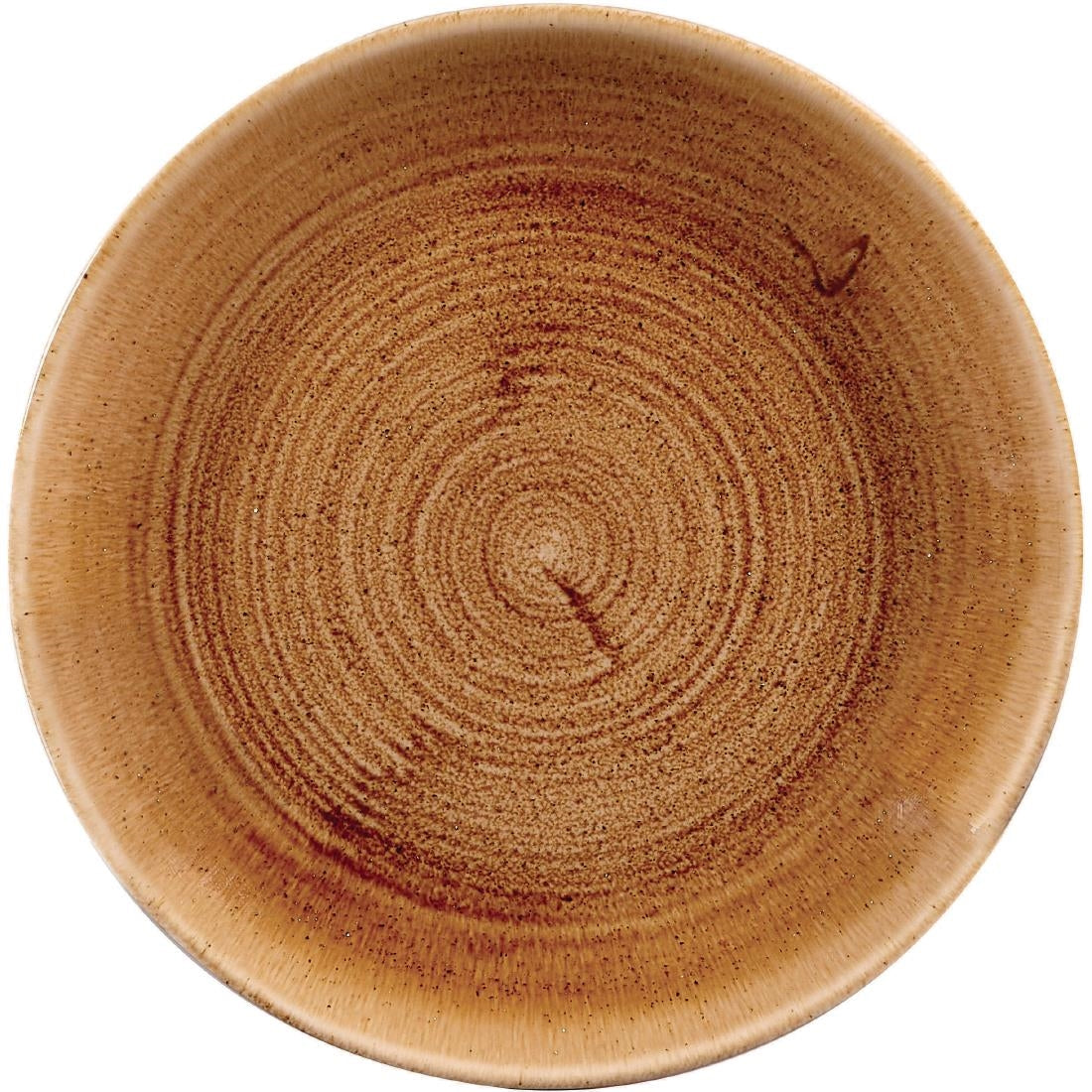 Churchill Stonecast Patina Coupe Plates Vintage Copper 217mm (12 Pack)