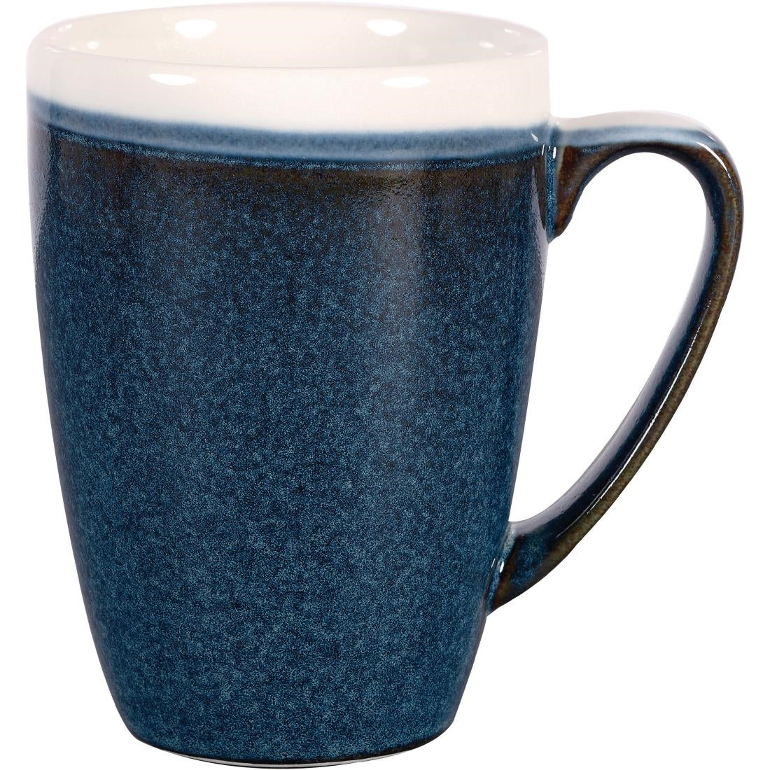 Churchill Monochrome Profile Mugs Sapphire Blue 340ml (12 Pack)