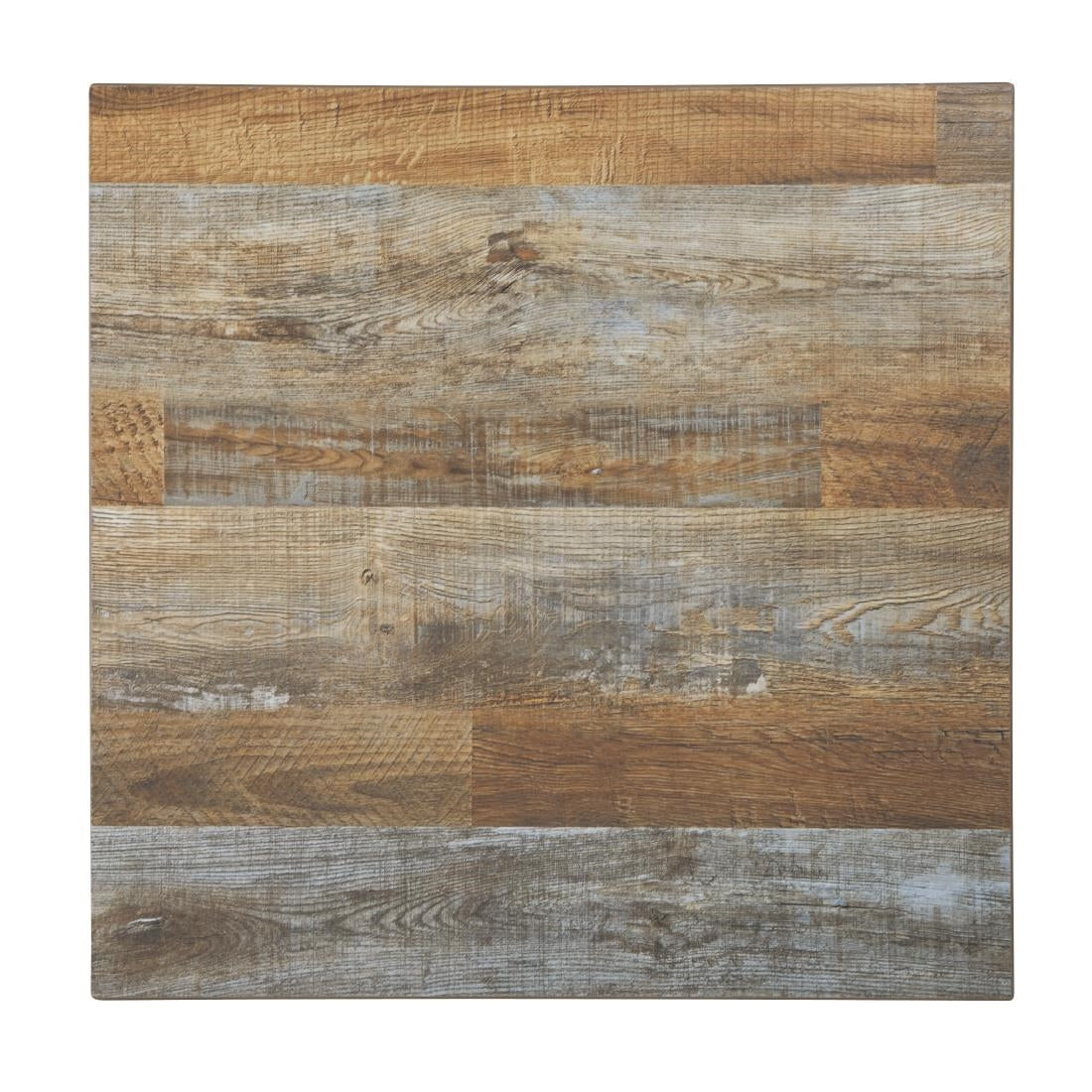 Bolero Pre-Drilled Square Table Top Urban Dark 600mm