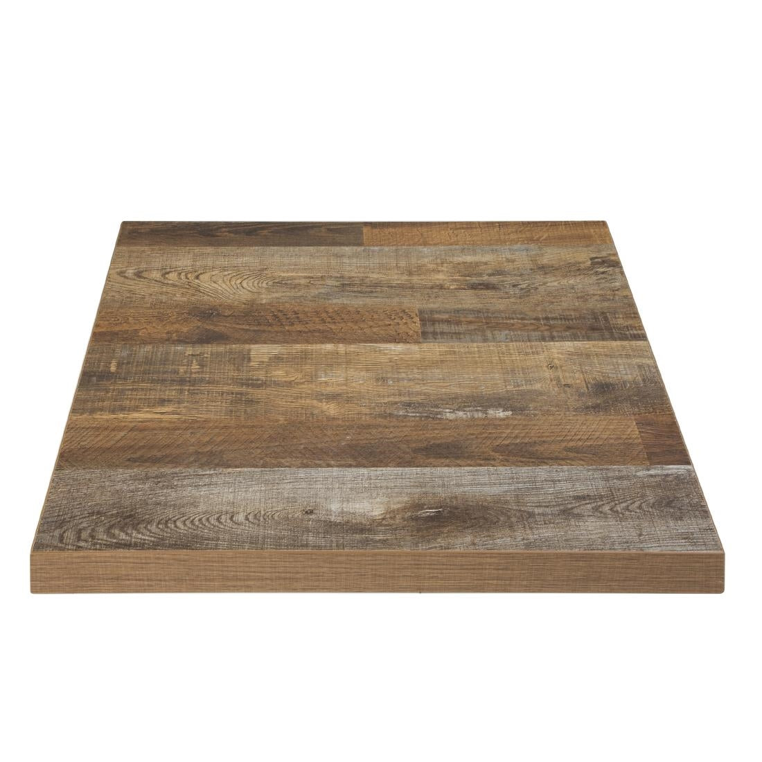 Bolero Pre-Drilled Square Table Top Urban Dark 700mm