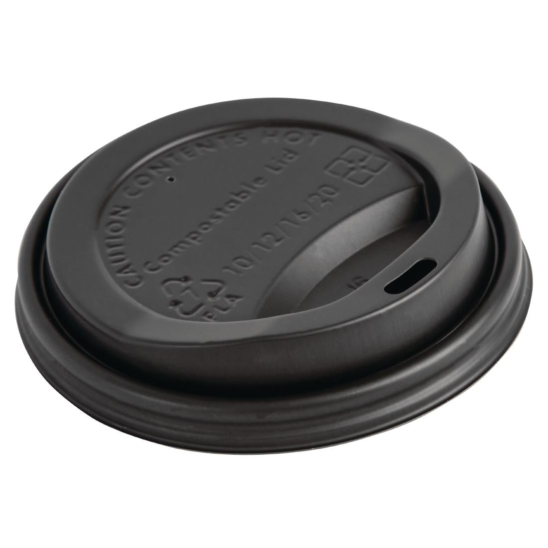 Fiesta Compostable Coffee Cup Lids 340ml / 12oz (1000 Pack)