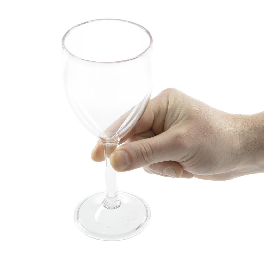 Olympia Kristallon Polycarbonate Wine Glasses 275ml (12 Pack)