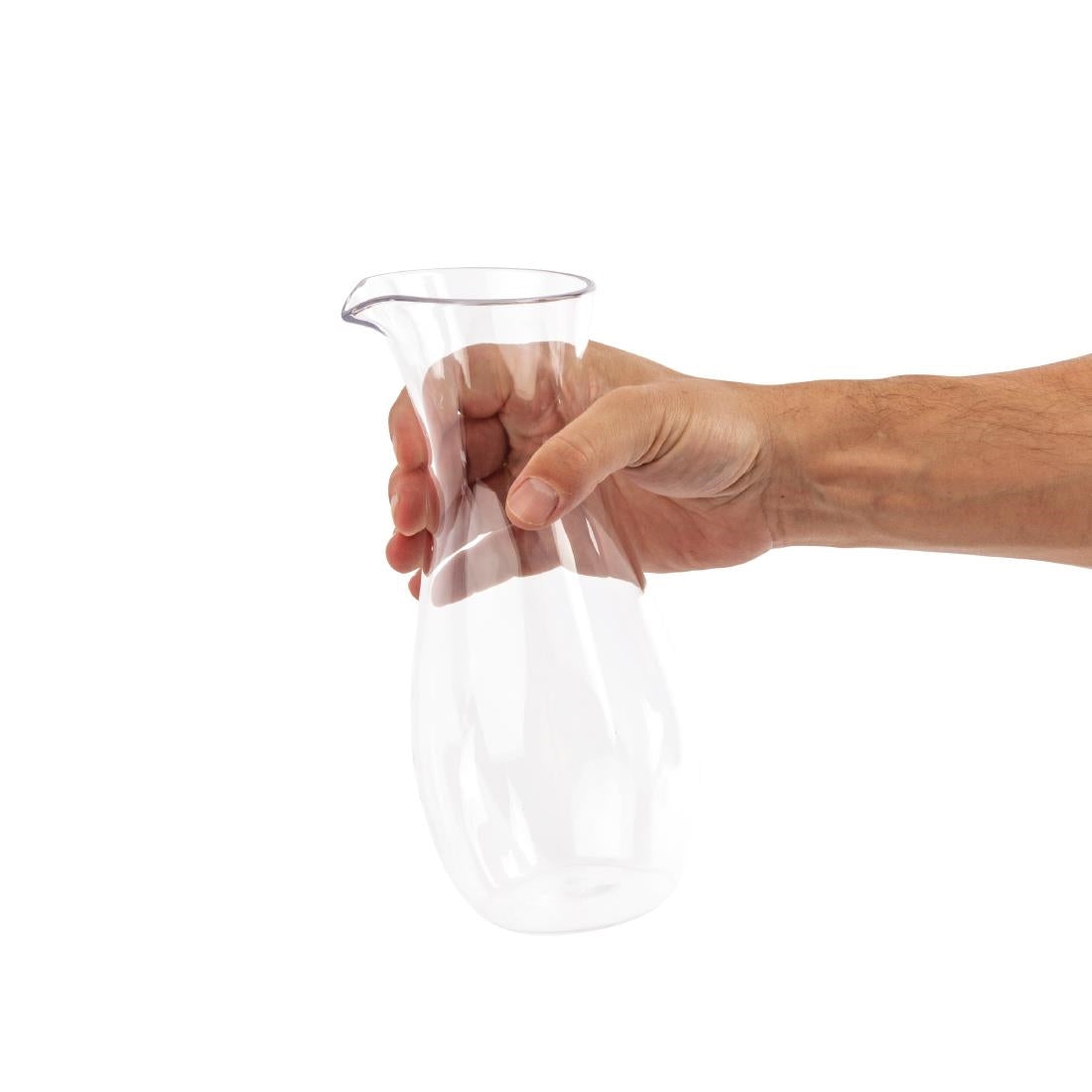Olympia Kristallon SAN Carafe 1Ltr (6 Pack)