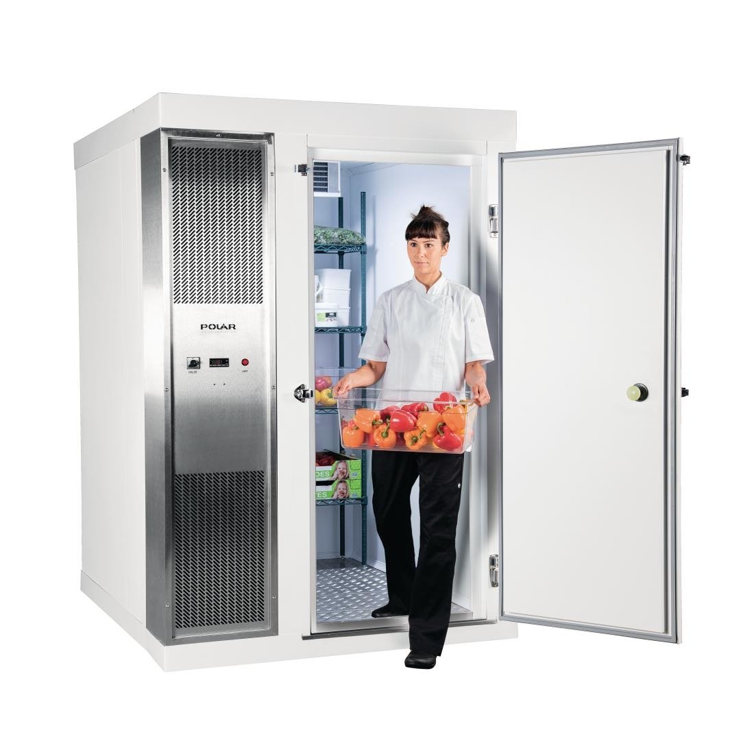 Polar U-Series 1.2 x 1.5m Integral Walk In Cold Room White