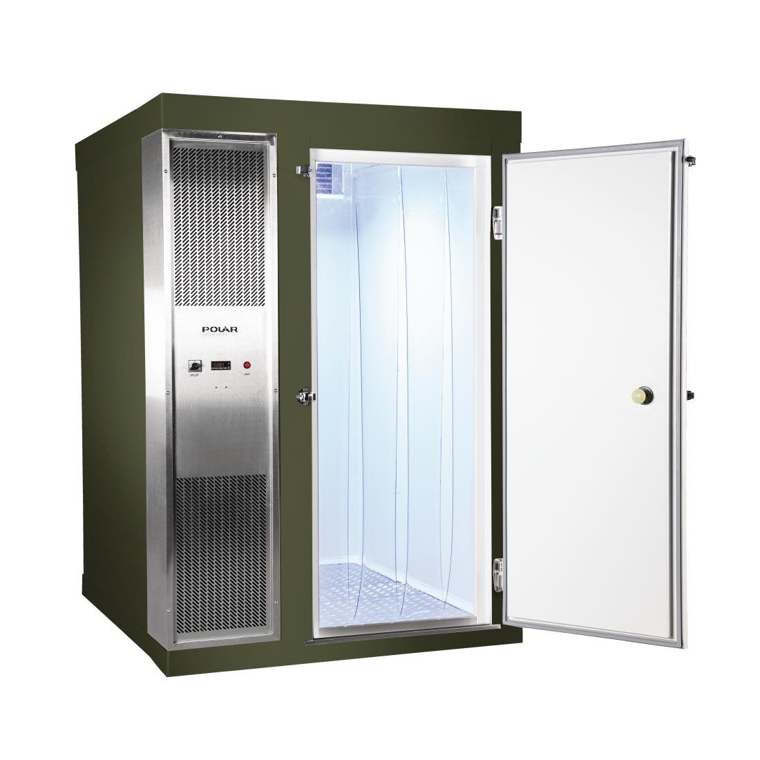 Polar U-Series 2.1 x 2.1m Integral Walk In Freezer Room Green