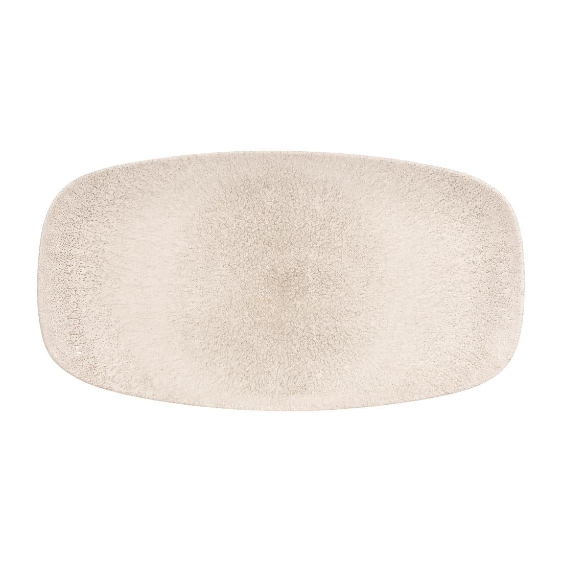 Churchill Studio Prints Raku Rectangular Plates Agate Grey 355mm (6 Pack)