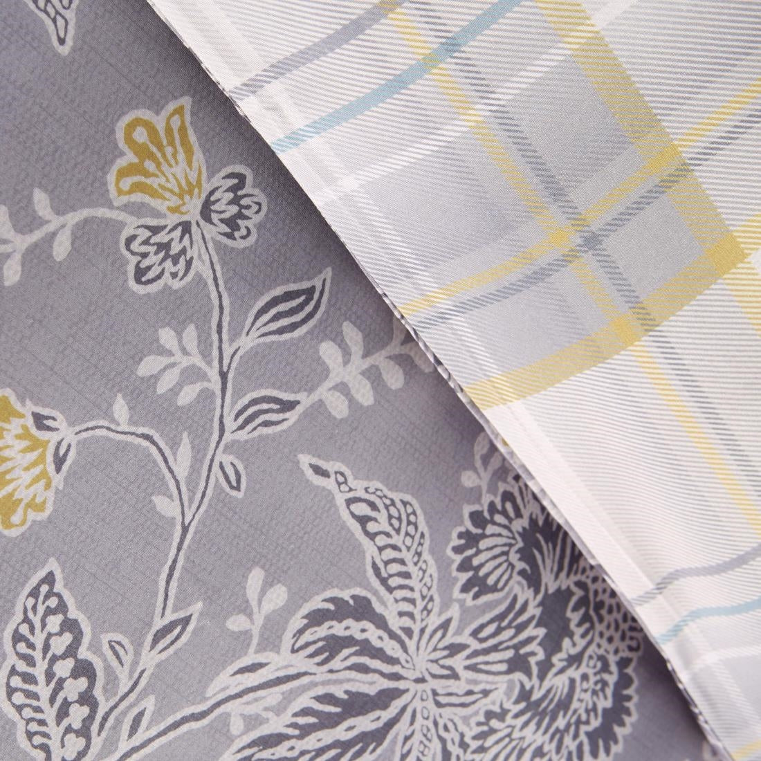 Mitre Essentials Chatsworth Hardwick Slate/Connel Slate Duvet Cover - Single