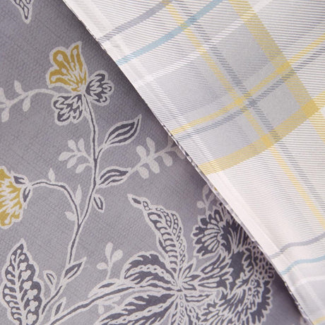 Mitre Essentials Chatsworth Hardwick Slate/Connel Slate Duvet Cover - Single