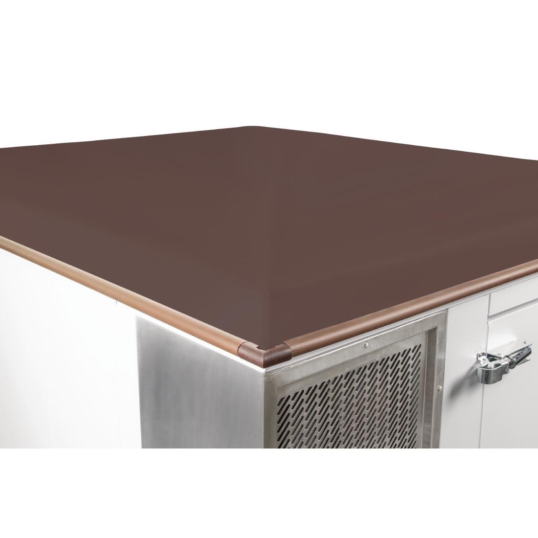 Polar Cold Room Weatherproof Roof 2200x1900mm Vandyke Brown