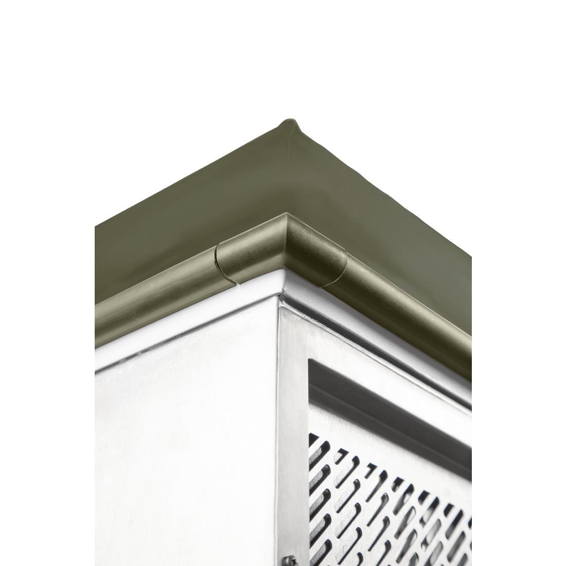 Polar Cold Room Weatherproof Roof 2200x1900mm Olive Green