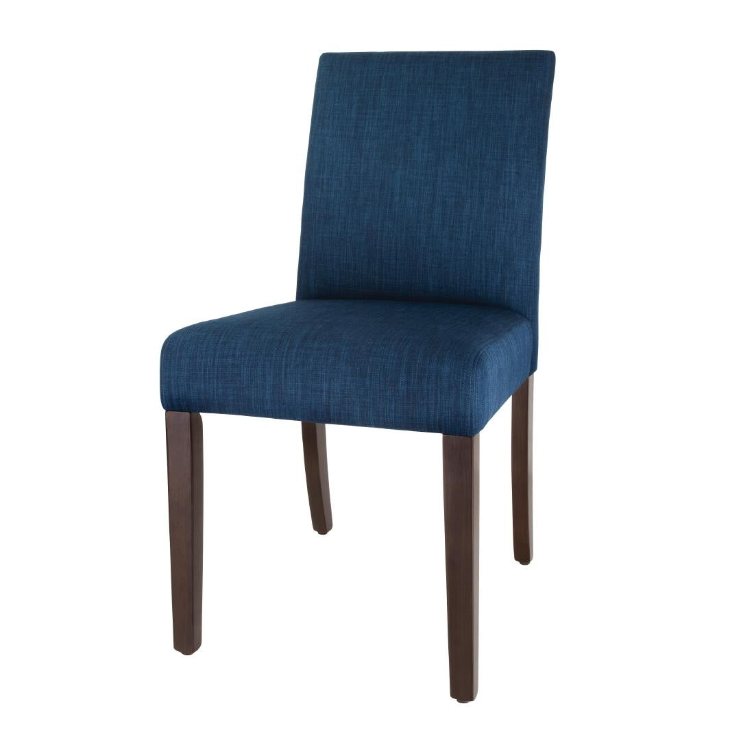 Bolero Chiswick Dining Chairs Royal Blue (2 Pack)