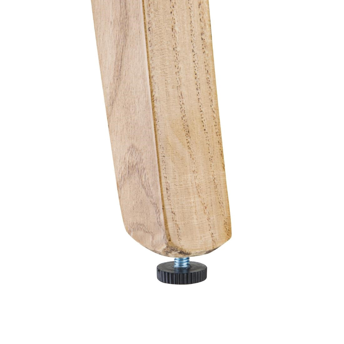 Bolero Chiswick Button Dining Chairs Tan Leather (2 Pack)