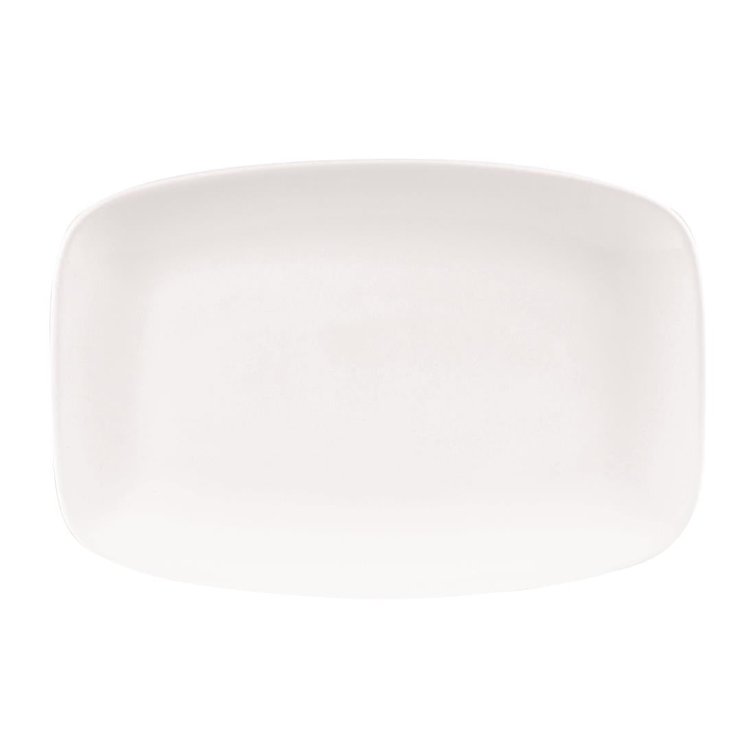 Churchill X Squared Oblong Plates White 199 x 300mm (6 Pack)