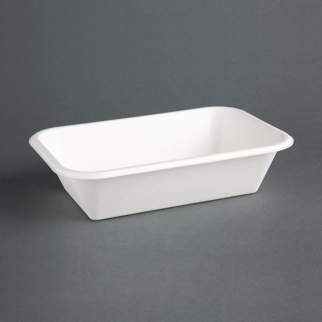 Fiesta Compostable Bagasse Food Trays 32oz (50 Pack)