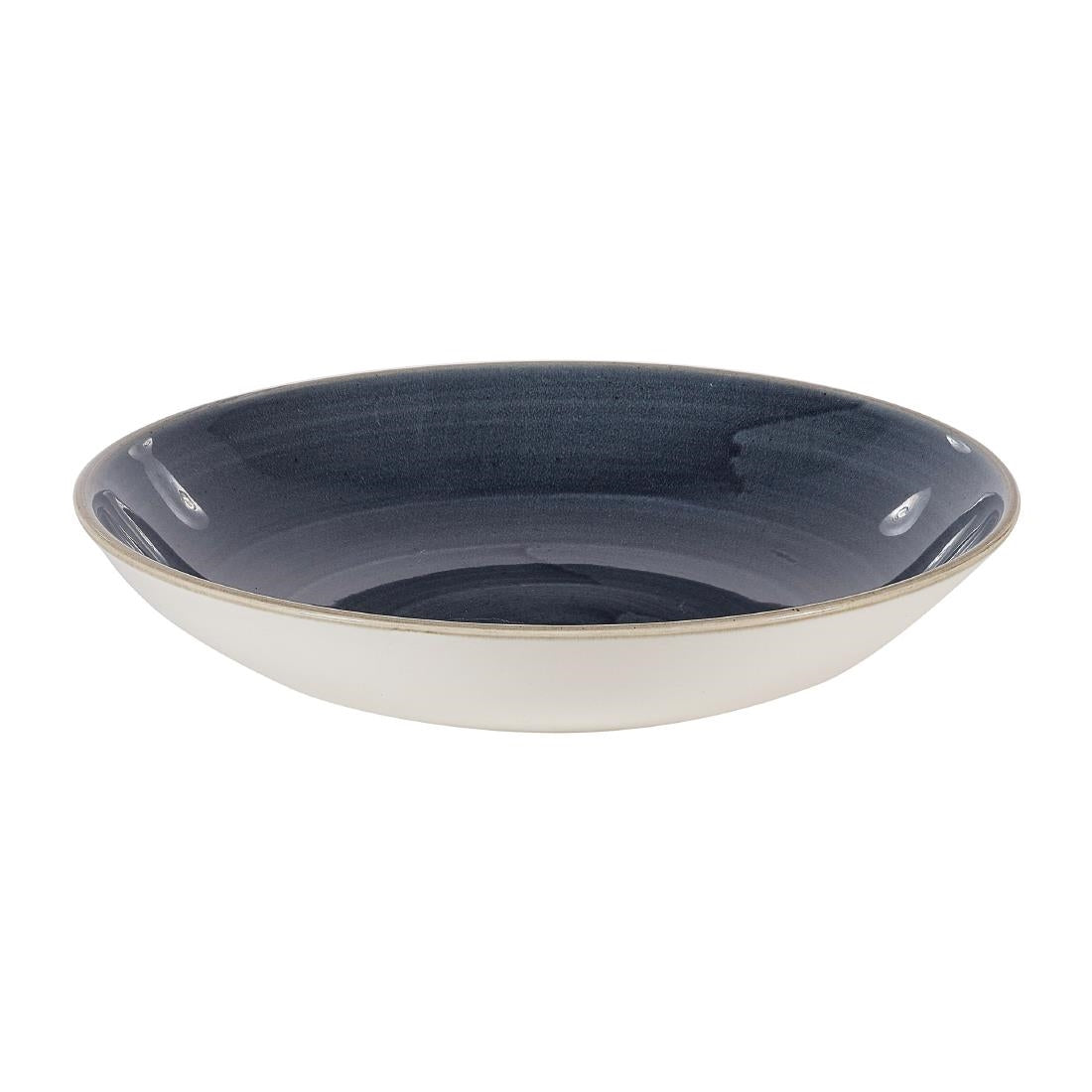Churchill Stonecast Coupe Bowls Blueberry 182mm (12 Pack)