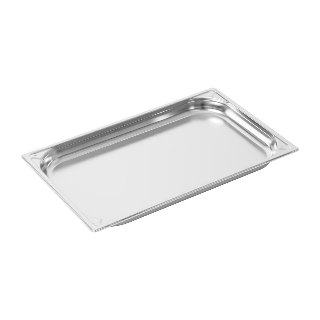 Vogue Heavy Duty Stainless Steel 1/1 GN Pan 40mm
