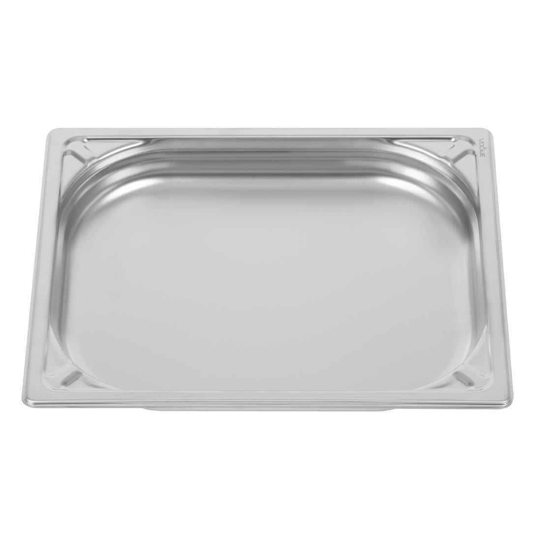 Vogue Heavy Duty Stainless Steel 1/2 GN Pan 40mm