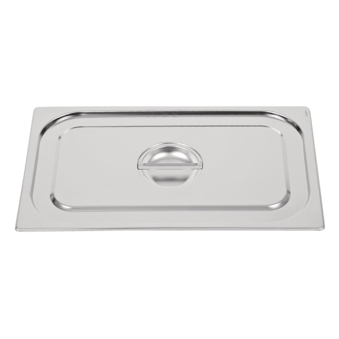 Vogue Heavy Duty Stainless Steel 1/1 Gastronorm Tray Lid