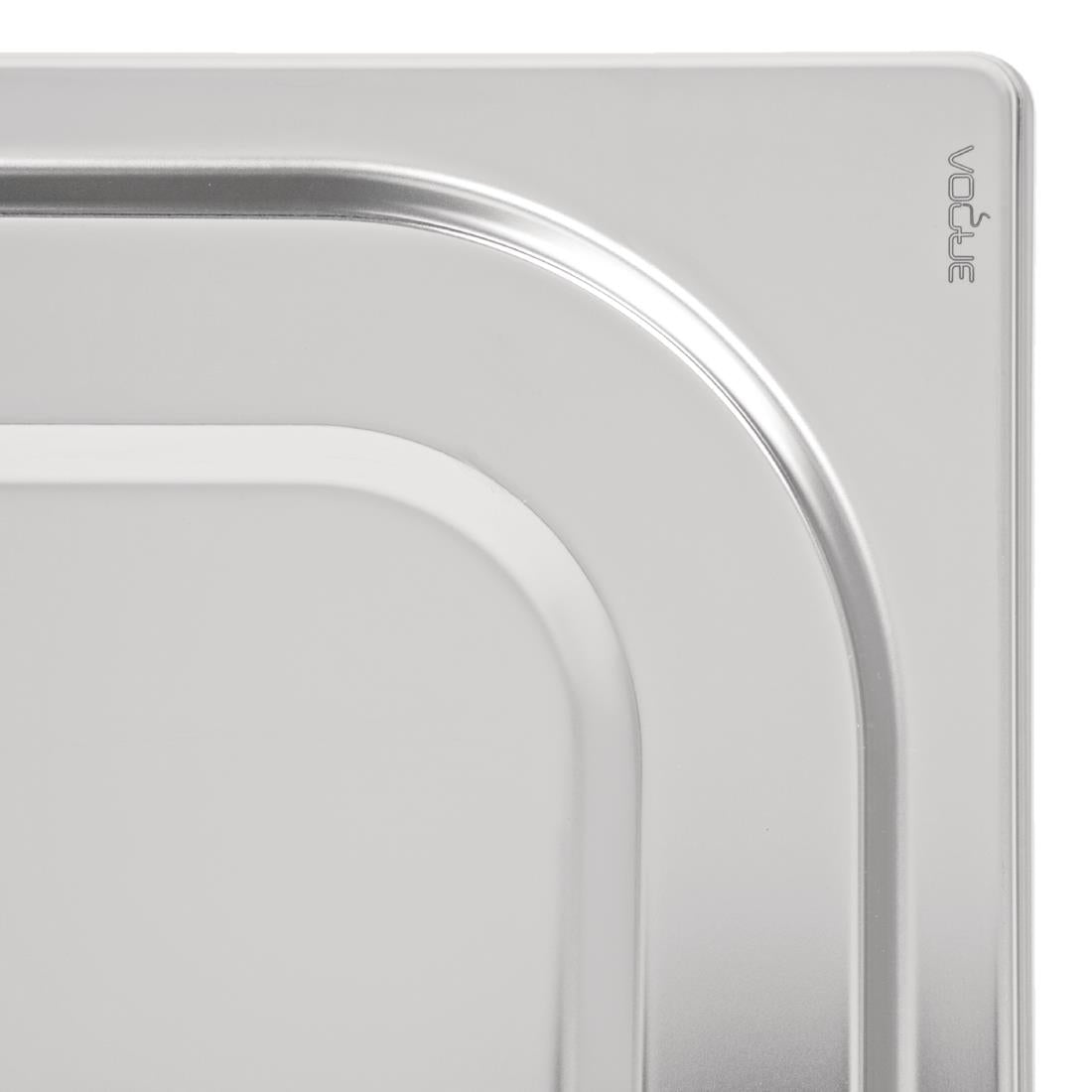 Vogue Heavy Duty Stainless Steel 1/1 Gastronorm Tray Lid