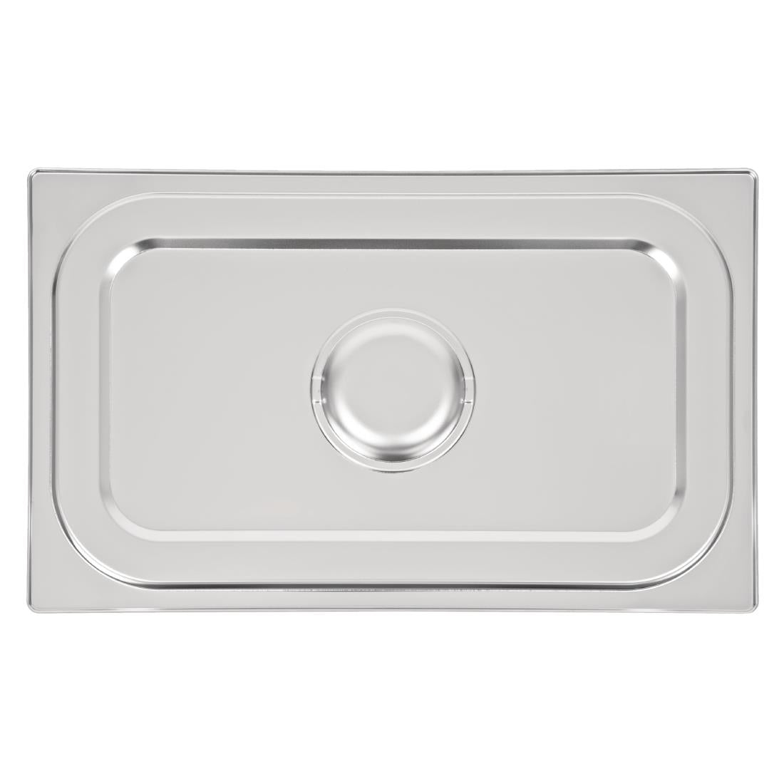 Vogue Heavy Duty Stainless Steel 1/1 Gastronorm Tray Lid